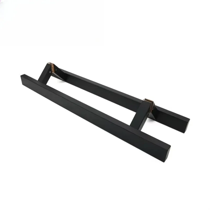 

New Design Stainless Steel Door Handle Offset 45 Degree V Foot Handle Wooden Door Handle