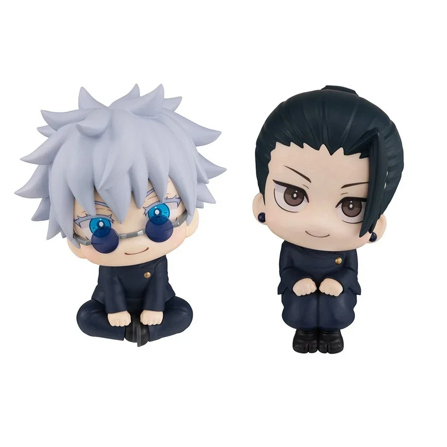 10cm Jujutsu Kaisen Anime Figure Look Up Q Version Satoru Gojo/Geto Suguru Action Figure Fushiguro Toji/Okkotsu Yuta Figurine