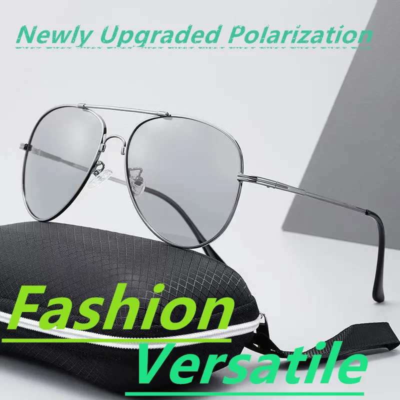 New Sun Glasses Man Woman Eyewear UV400 Pilot Sunnies Fashion Versatile Convex Mirror Polarized Trend Outdoor Unisex Shades
