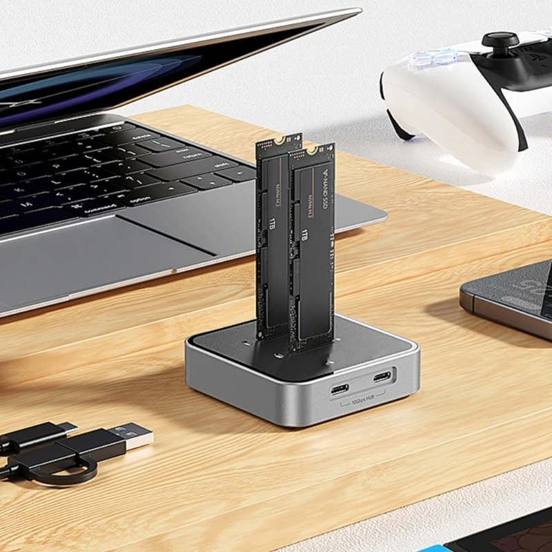 M.2 Função clone independente da estação ancoragem SSD 10 Gbps Instalação da taxa transferência NVME NVME SSD CLONER