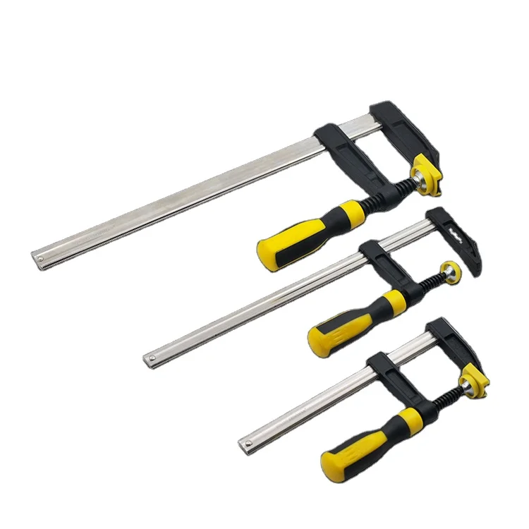 Heavy Duty Woodworking Hand Diy Tool Repair Tool Movable 6"/10"/12"/16"/20"/32" F-clamp Bar Fixing Fixture Clamps