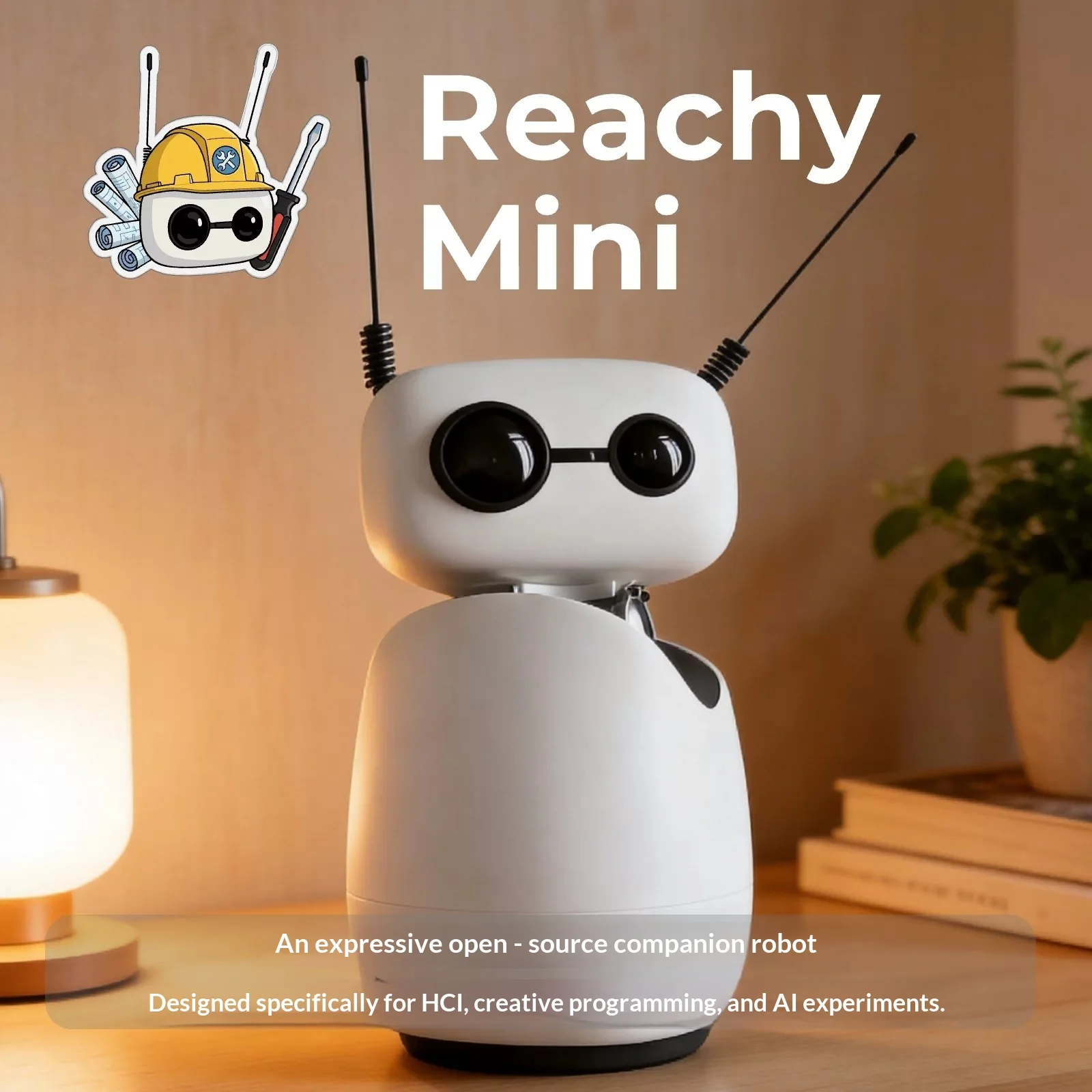 Hugging Face Reachy Mini Smart Robot Wired Human-computer interaction Robot Creative programming artificial intelligence
