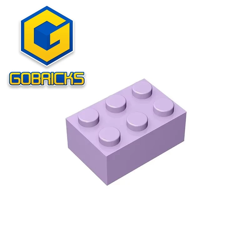 

Строительные блоки GDS-541 Кирпич 2x3, совместимые с lego 3002 деталями детских игрушек «сделай сам», сборные кирпичи, технические