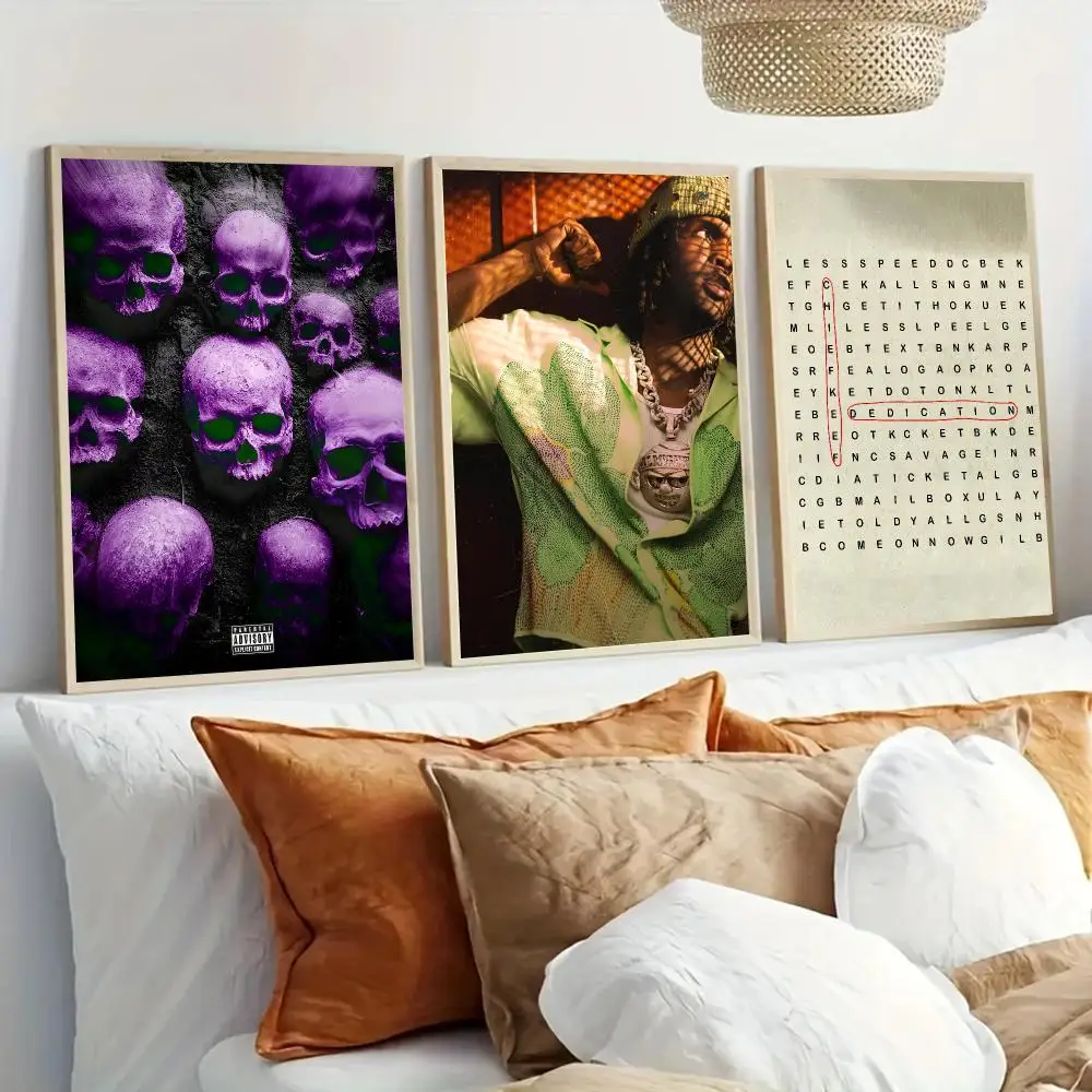 Rapper C-Chief Keef Poster Modern Home Living Bedroom Bar Hallway Waterproof Wall Art Aesthetic Decor