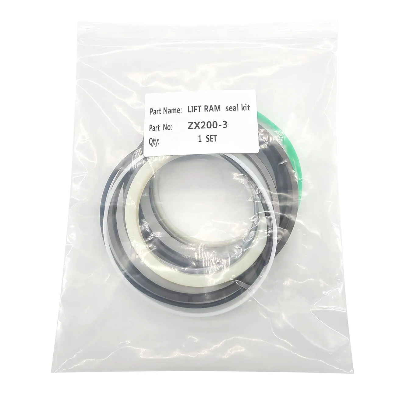 For Hitachi Excavator Zx200-3 Lift Ram Seal Kit With Pu Material Hydraulic And Packing Styles For Zx200-3 Zx200-3g Models