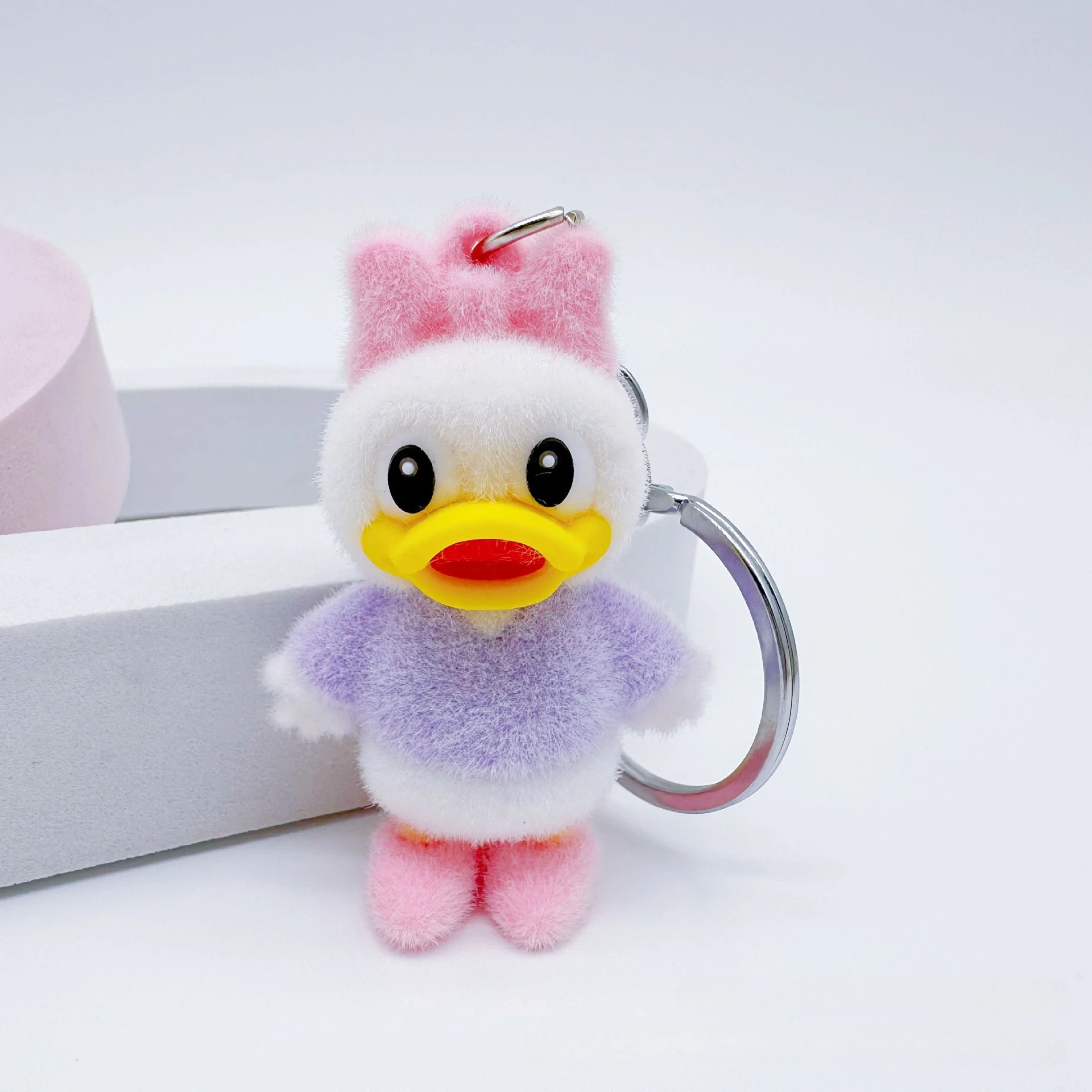 جديد ديزني الكرتون قطيع دمية دونالد داك المفاتيح ميكي وميني لعبة طفل حقيبة لطيفة تزيين حفلة عيد الميلاد هدايا صغيرة