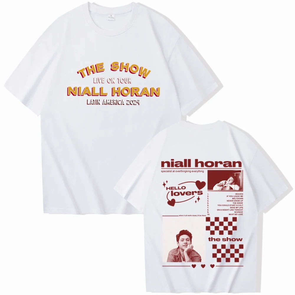 The Show Live On Tour Niall Horan 2024 Shirt Streetwear Women\'s T-Shirt Clothes Gift for Fan