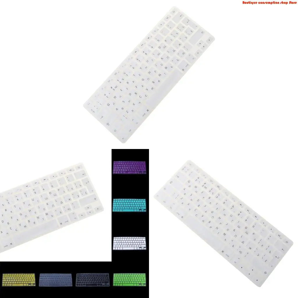 L9NA EU Version Russian Keyboard Silicone Skin Cover For Apple for Macbook Air 13