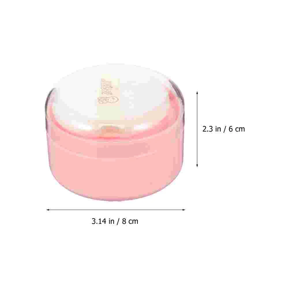 Body Powder Puff Box Baby Container Puffs Portable Loose Empty Synthetic Sponge