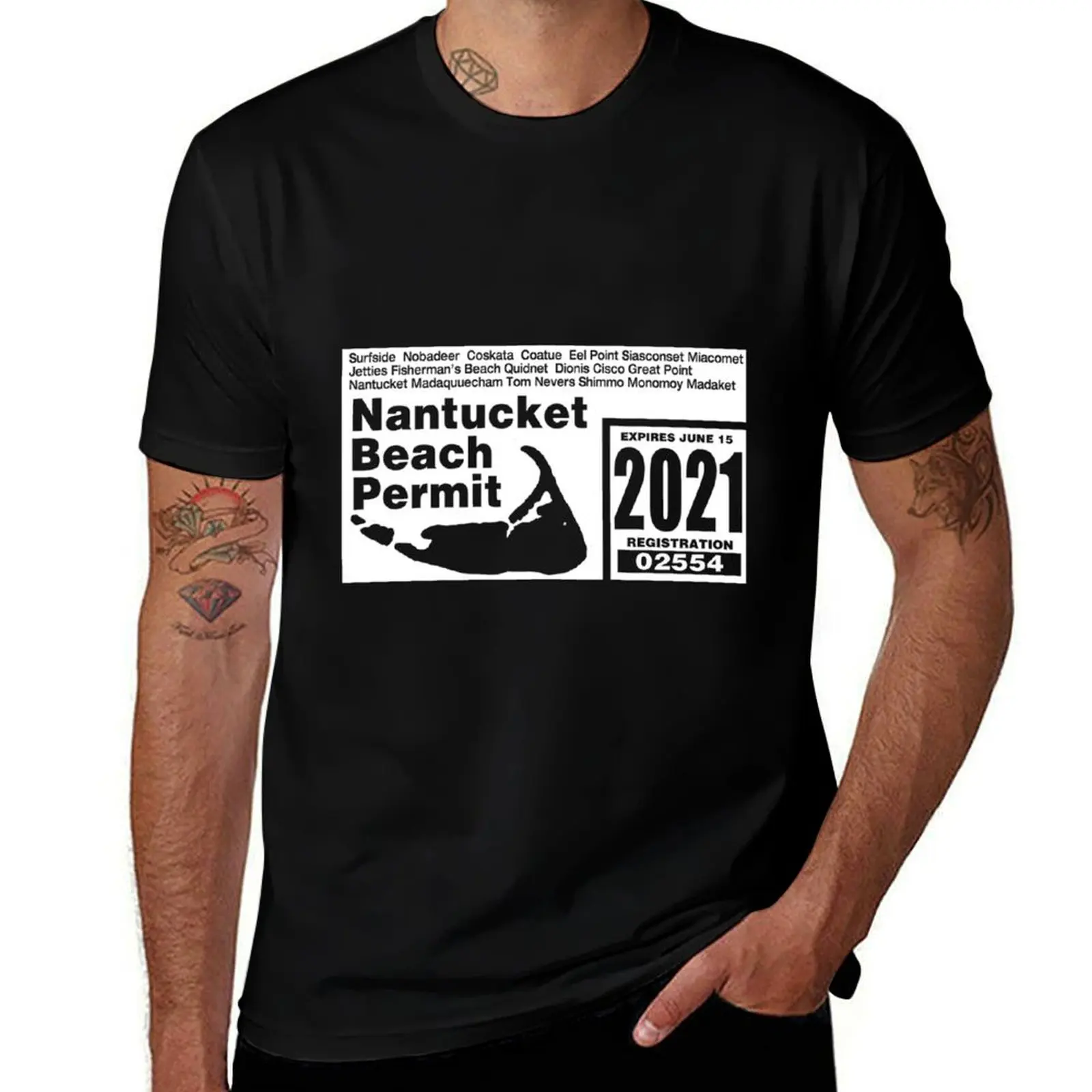Nantucket overland permit T-Shirt Outdoor Sports Lightweight Tee T-Shirt