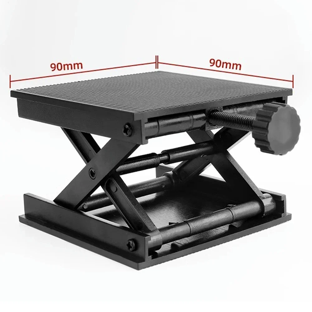 Mesa elevadora de plástico para tallado de carpintería, herramienta de soporte de mesa de elevación de nivel, instrumento de pegado de pared para