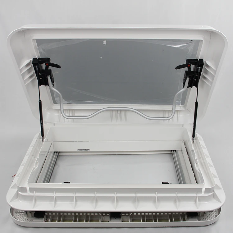 RV كوة RV التهوية ASA الإطار RV طبقة واحدة الاكريليك كوة مع مصباح ليد 400*450 مللي متر #4