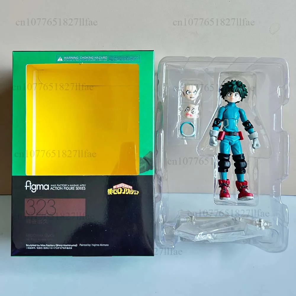 Figma بطلي الأكاديمية Bakugou Katsuki الشكل 443 323 Midoriya Izuku عمل نموذج لجسم اللعب المشتركة المنقولة دمية غرفة ديكور