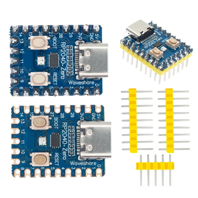 RP2040-Zero RP2040 dla mikrokontrolera Raspberry Pi PICO moduł płytki rozwojowej dwurdzeniowy procesor Cortex M0 + 2MB Flash