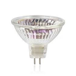 MR16 halogen light bulb 50W 12V durable high output halogen light bulb 2-pin GU4 base suitable for landscape lights,
