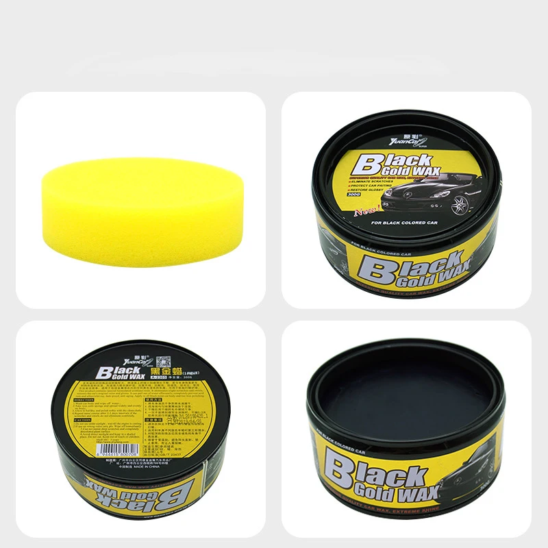 New 300G Automobile Polishing Wax True Color Black Gold Wax Car Maintenance Scratch Repair Polishing Wax Auto Supplies Tools