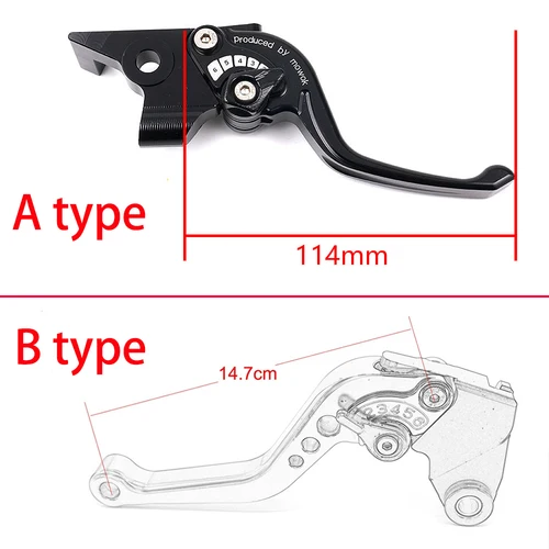 Imagen 2 del producto Para Yamaha YZF R7 2025 YZFR7 2021-2025 2024 YZF R7 palancas de embrague de freno CNC para motocicleta accesorios de palancas de freno de mango ajustable
