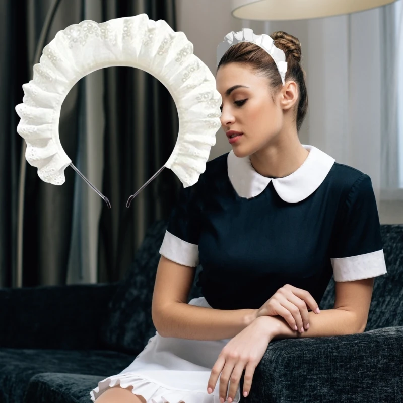 Elegant Hollow Out Pattern Headhoops Women Makeup Cosplay Party for Head