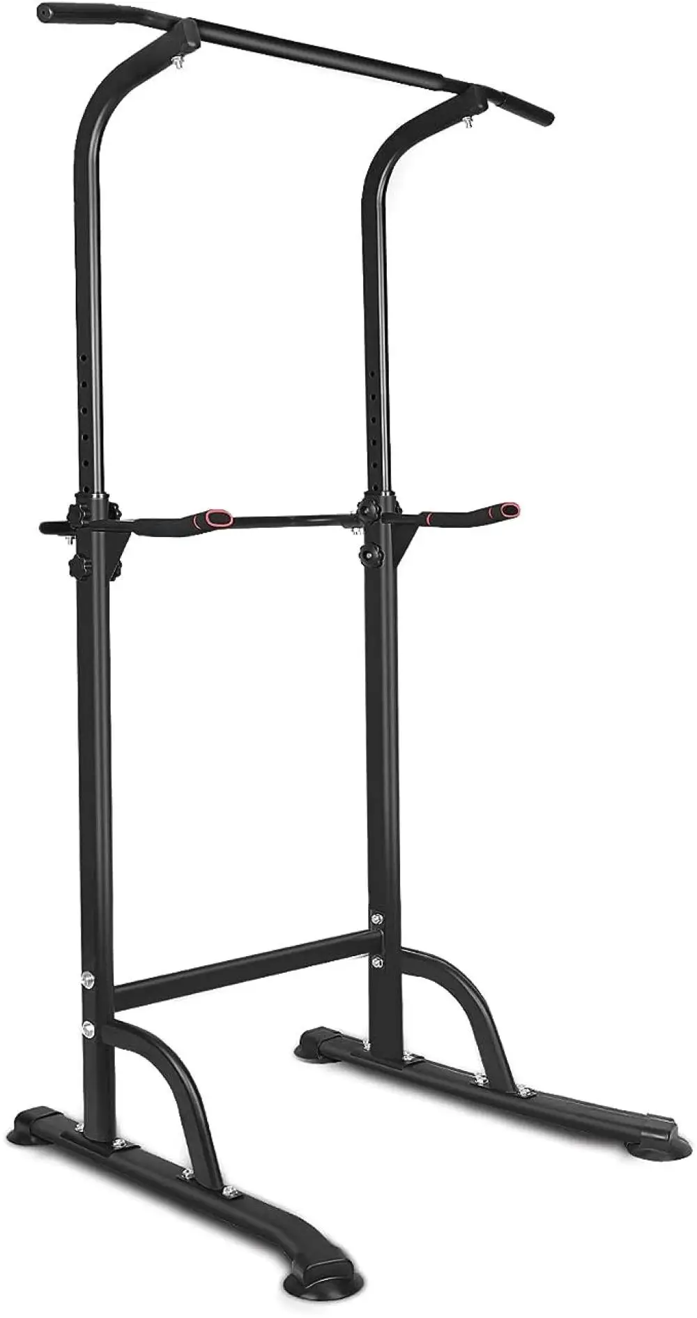 Adjustable Power Tower Dip Station & Pull Up Bar for home Gym - Multi-Function Strength Training Fitness Equipment