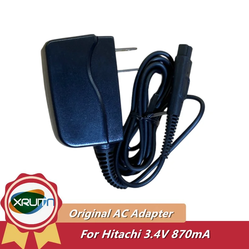 New DC 3.4V 870mA Genuine AC Adapter for Hitachi KH-48 Shaver Trimmer Power Supply Cord Charger Compatible With KH-76