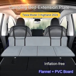 For Tesla Model 3+ Camping Mattress Head GuardFor Tesla Model 3 Highland 2024 Accessories Head Block Fill Gap Mattresses