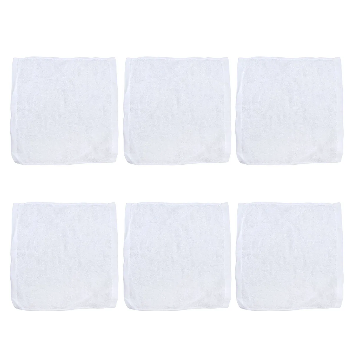 

9 Pcs Bamboo Fiber Saliva Towel Towels Baby Eating Bib Facecloth Feeding Nursing Square Drool