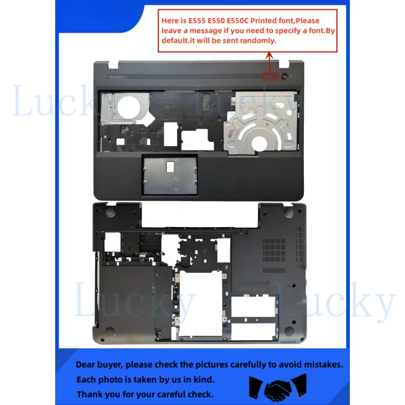 

Новый верхний корпус/нижний корпус для Lenovo Thinkpad E550 E550C E555