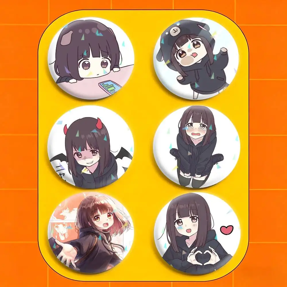 

Cute M-Menhera C-Chan Girl 32/44/58mm Handmade Pins Round Brooch Badge Backpacks Clothes Jewelry Gifts