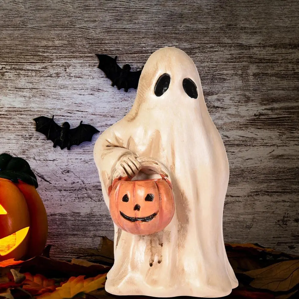 映画をテーマにした庭gnkillセット,バットマンまたはハロウィーンの樹脂フィギュア,屋外装飾,5年生