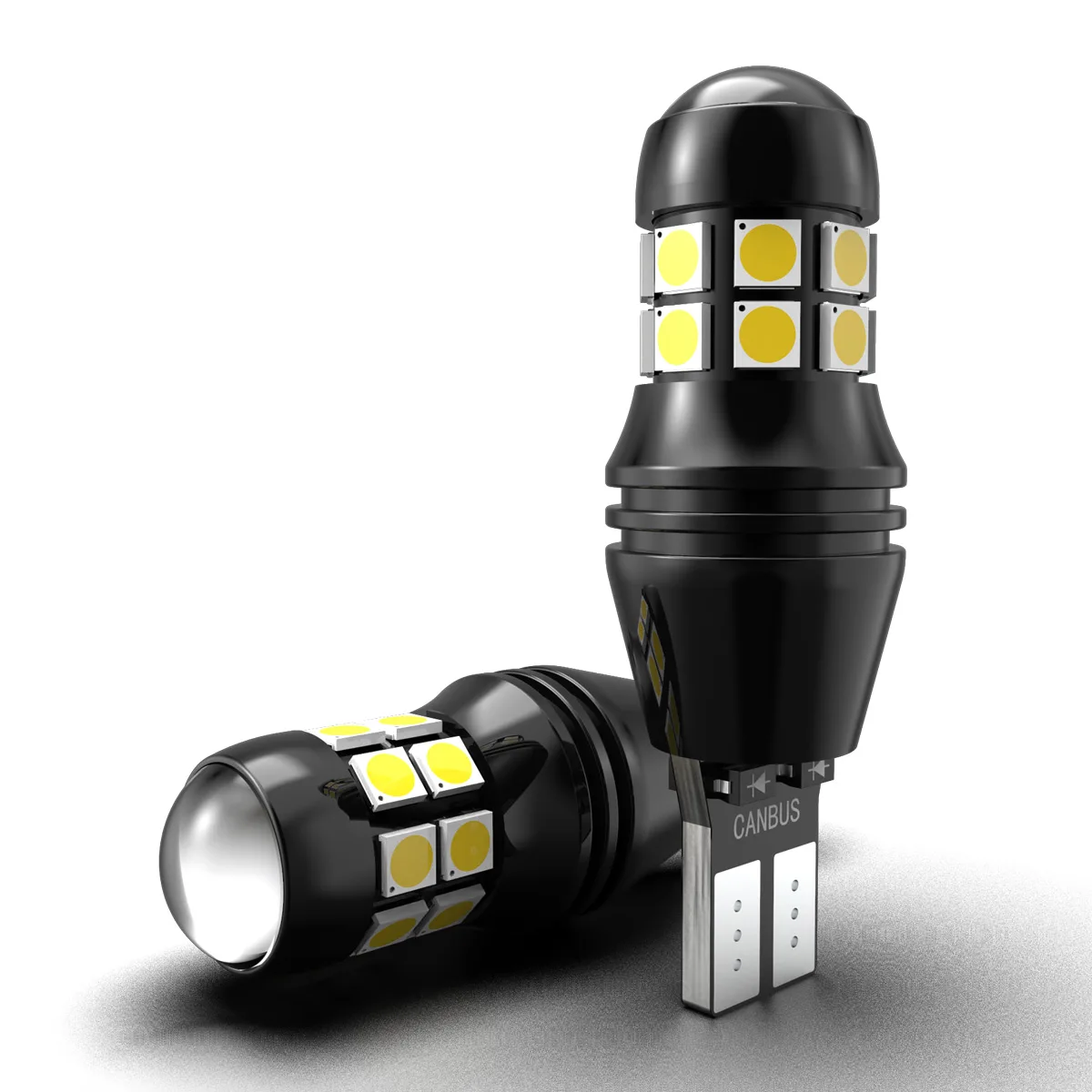 2pcs T15 W16W 921 912 Canbus LED Third Brake Light 2000LM 6000K White 20PCS 3030 Chips DC 12V For Fiat Punto Evo 500 500c Tipo