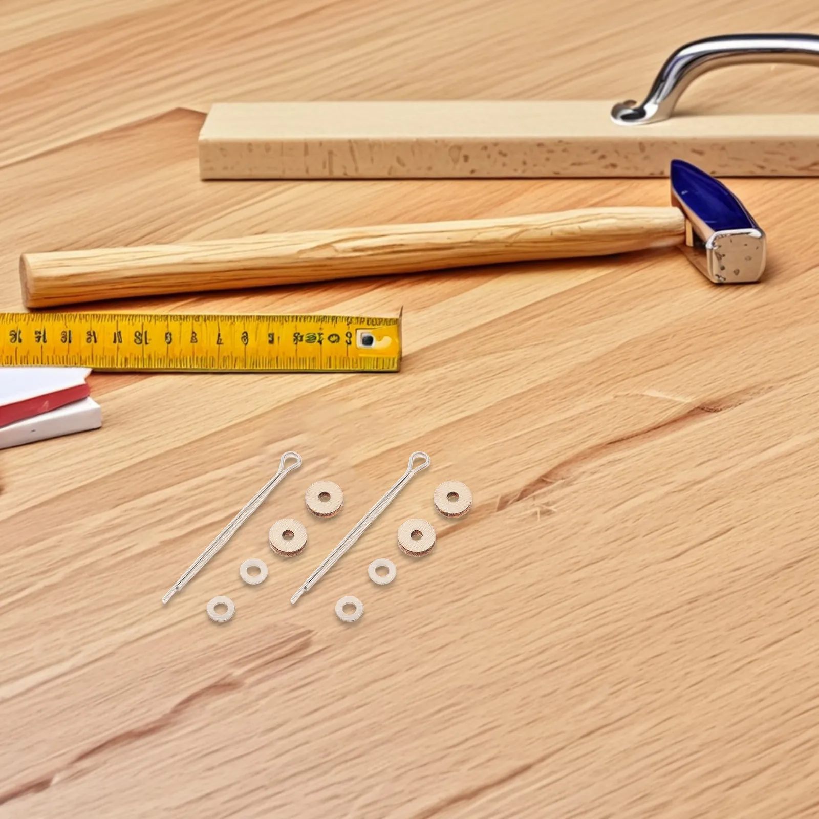 

10Set Bear Joint Accessories DIY Craft Supplies Flexible Rotation 360 Degree Joints White Connector Safe Reliable