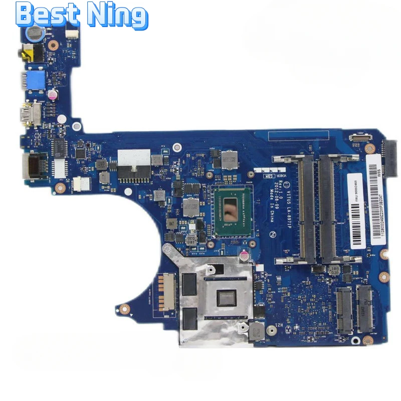 For Lenovo IdeaPad U510 Laptop Motherboard LA-8971P Mainboard with I5-3337U DDR3 Tested Ok