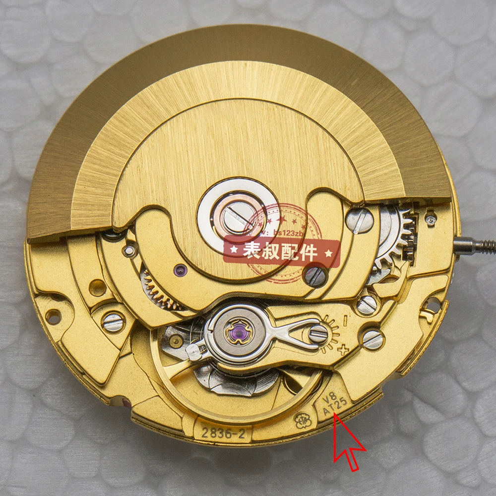 Mod Replace ETA 2836-2 Mechanical Movement Top Clone Seagull 2836 V8 Version Dual Day-Date Automatic Self-winding Mechanism New