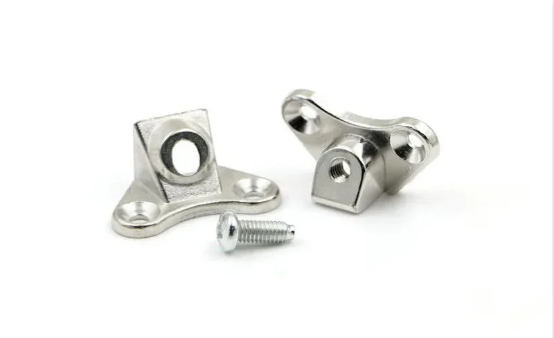 Three-in-one connector diy plate assembly nickel-plated screw angle iron fastening parts Corner X10