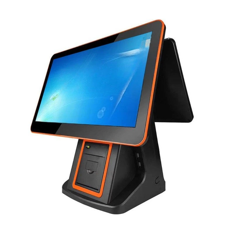 

Cash register all-in-one machine 2D fire restaurant ordering and checkout self-service dual-screen money collection system