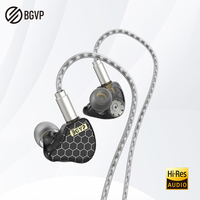 BGVP Scale Pro 1DD 1BA Hybrid In Ear Monitor Earphone 3.5mm Wired Bass Headset With Mic 6D Sound Effects Gaming Sport Earbuds