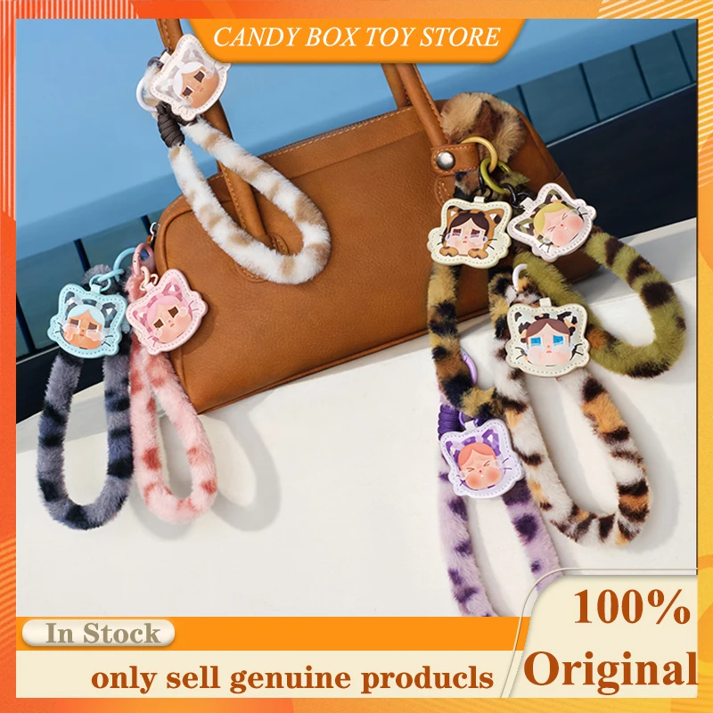 

New Genuine CRYBABY Wild But Cutie Series Vinyl Bracelet Keychain Blind Box Cute Bag pendant Mysterious Box Child Birthday Gifts