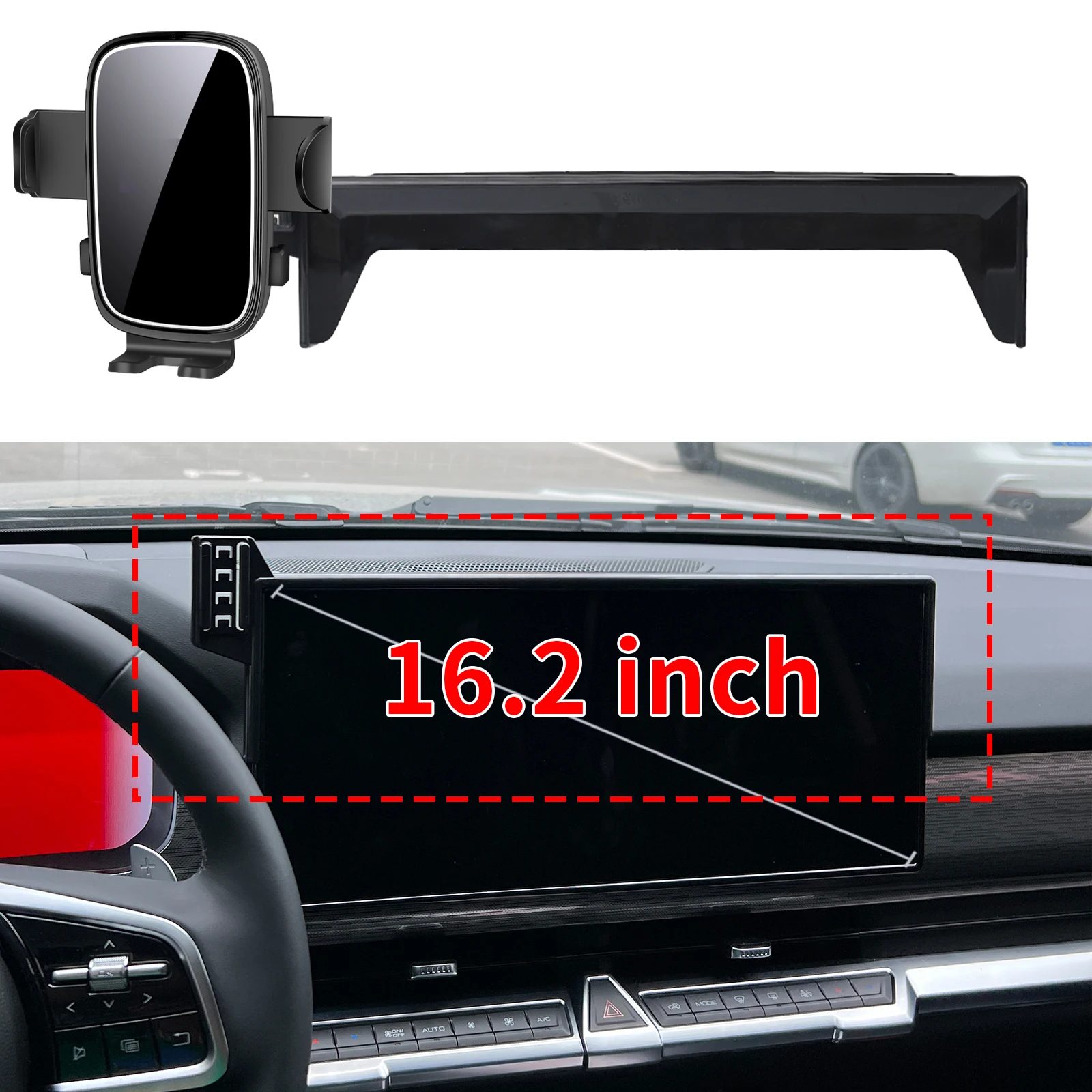 

fit for Tank 400 2025 2024 2023 Custom Fit Phone Holder Mount Dashboard Screen Base No Drill Car​​ accessoires
