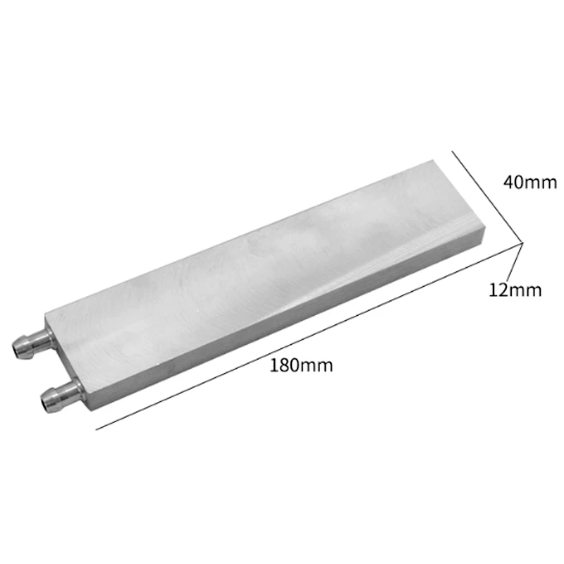 Aluminium CPU Kühler Kühler 30 40 80 120 160 200 240 250 300mm Prozessor PC Laptop Kühlkörper, CPU GPU Wasser Kühlung Block