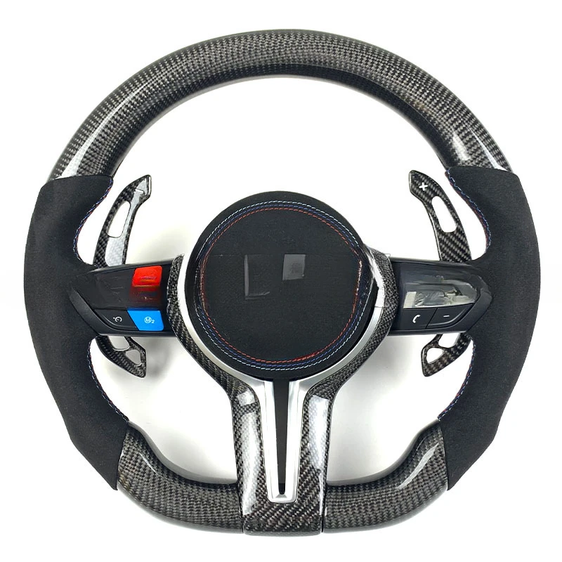 

Fengxuan For BMW E90 E92 E93 E84 E87 E70 E71 MP Model T-Shaped Carbon Fiber Steering Wheel