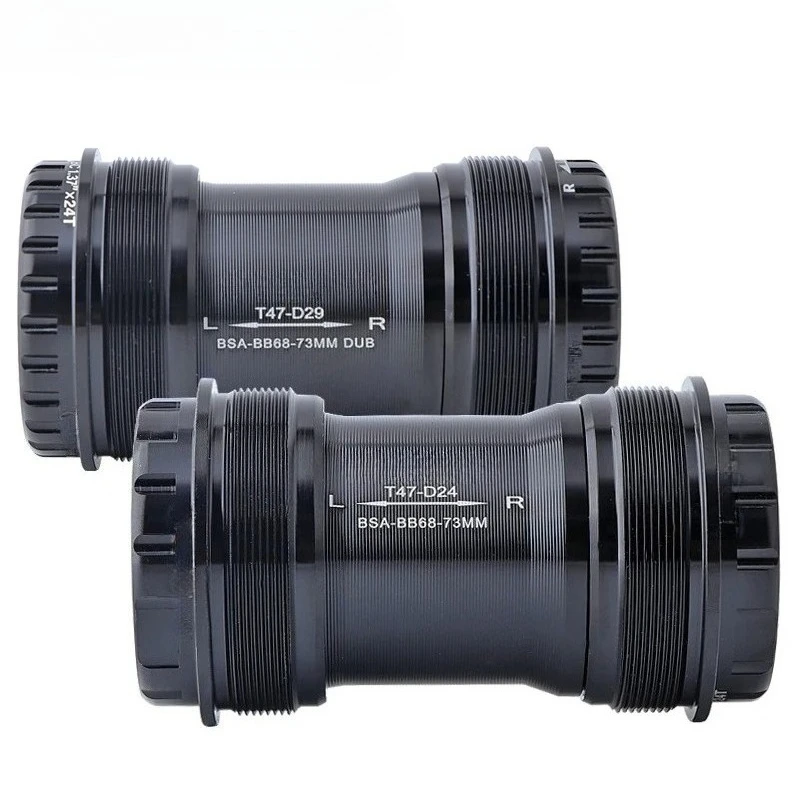 T47 Aluminum BSA Bottom Bracket 68-73mm DUB Hollowtech Ceramic BB for MTB Road Bike