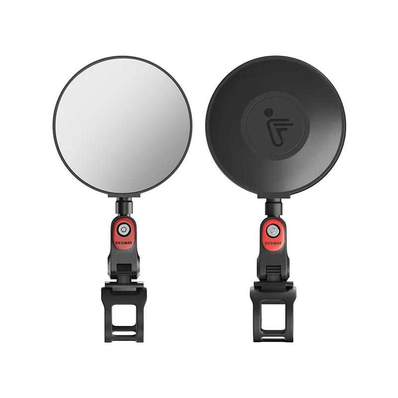 Originele achteruitkijkspiegel voor Ninebot by Segway ZT3 Pro GT3 G3 G2 G30 F3 Pro E3 E2 Pro scooter, 2-pack, achteruitkijkspiegel voor mountainbikes, racefietsen en stadsfietsen, rond stuur