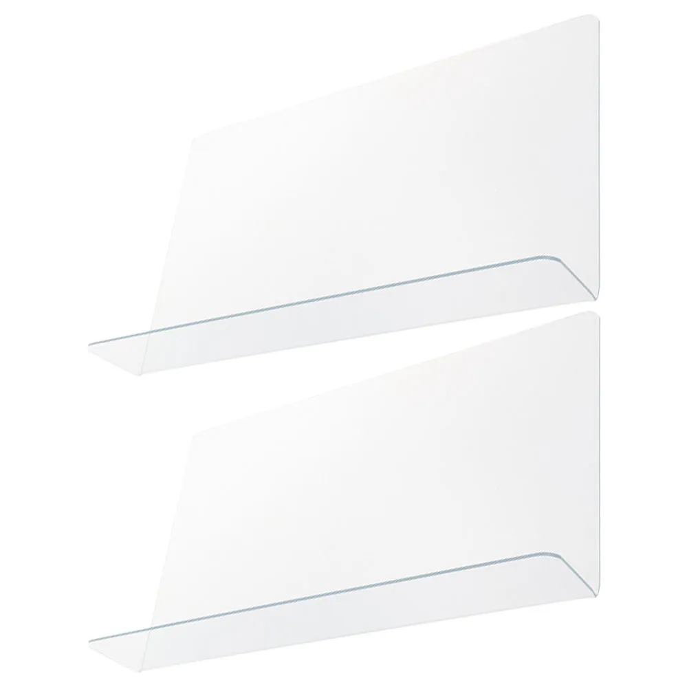 

2Pcs Waterproof Bathtub Splash Guard Clear PVC Shower Spatter Preventer for Bathroom Tub Side No Tools Needed Flexible Use Sink