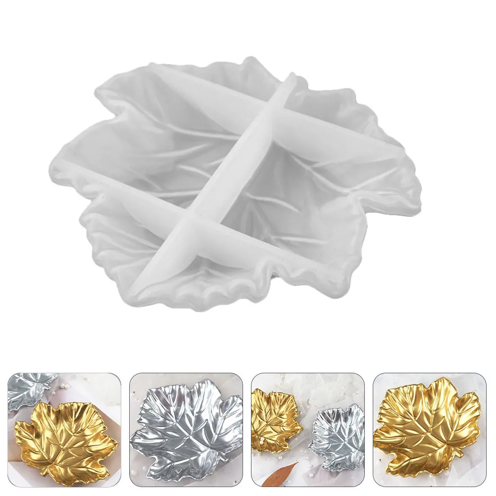 

Силиконовая форма «Кленовый лист» для изготовления подносов своими руками, высокогибкая форма для литья из смолы, креативный инструмент для рукоделия