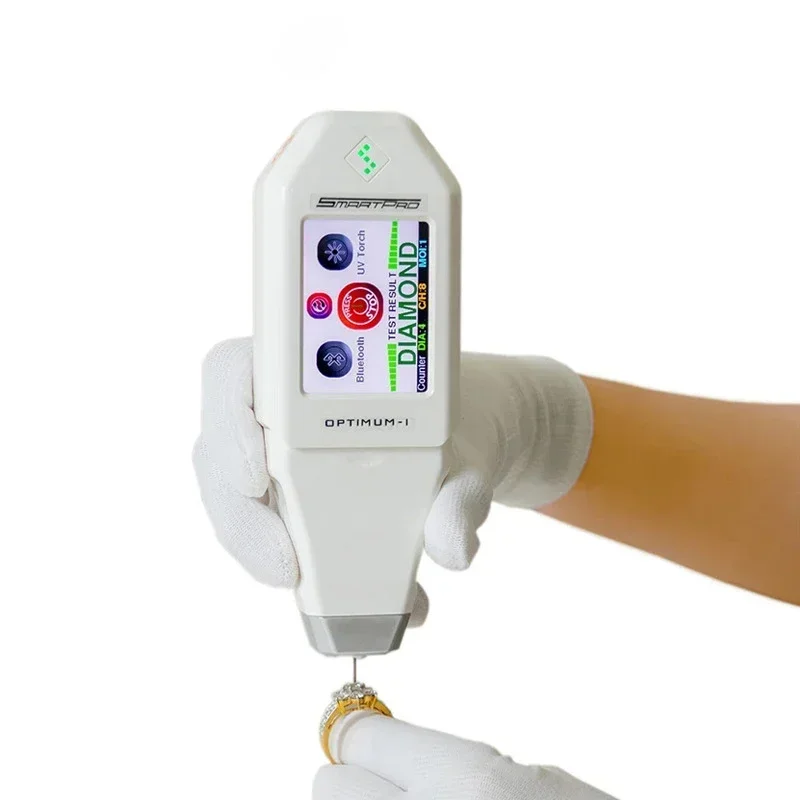 

2025/SmartPro Optimum I 3 в 1 CVD HPHT Алмазный тестер 0,015-10 карат Ручная ручка для тестирования синтетических алмазов из муассанита