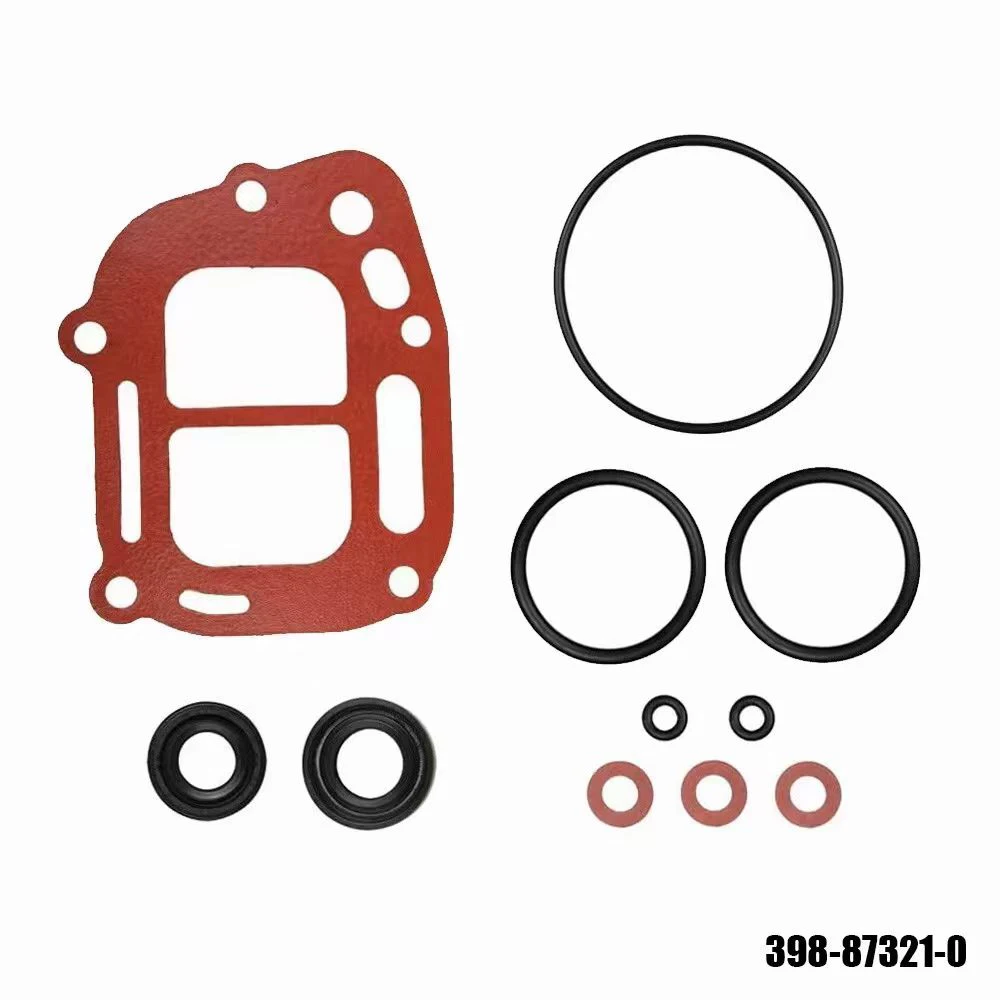 

398-87321-0 Комплект прокладок нижнего блока для подвесного двигателя Tohatsu Nissan 9,9 л.с., 15 л.с., 18 л.с. M9,9D2 M15D 362-87321-0