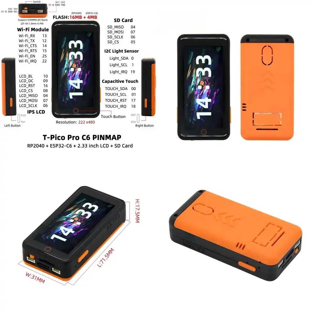 Lilygo T-Pico-Pro C…