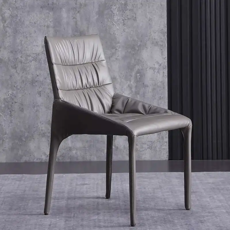 Comfortable Nordic Dining Chairs Modren Aesthetic Kitchen Designer Vanity Chair Conference Bedroom Meubles De Chambre Decoration