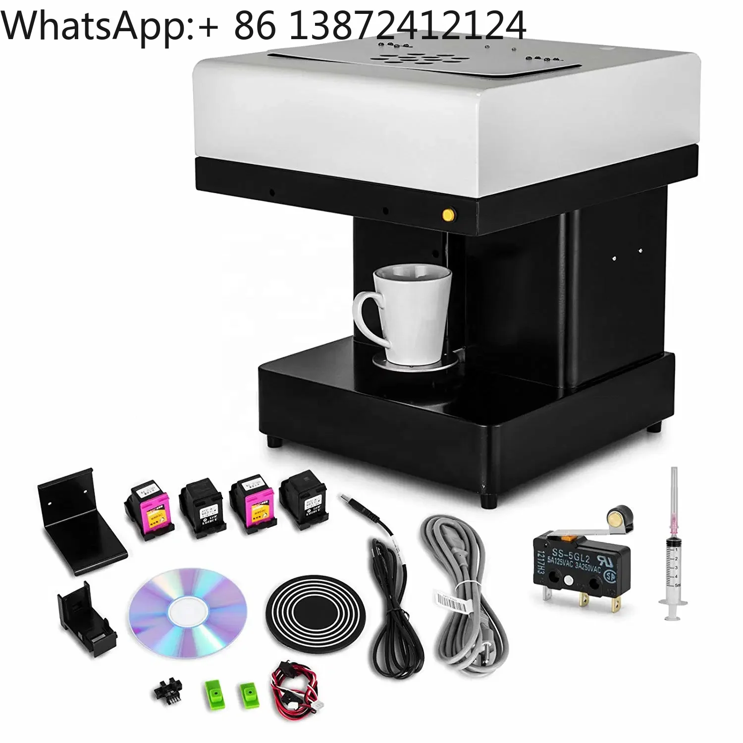 

Smart Coffee Printer 3d Printing Cappuccino Latte Can Print Any Photo Selfie Art/art Latte Machine