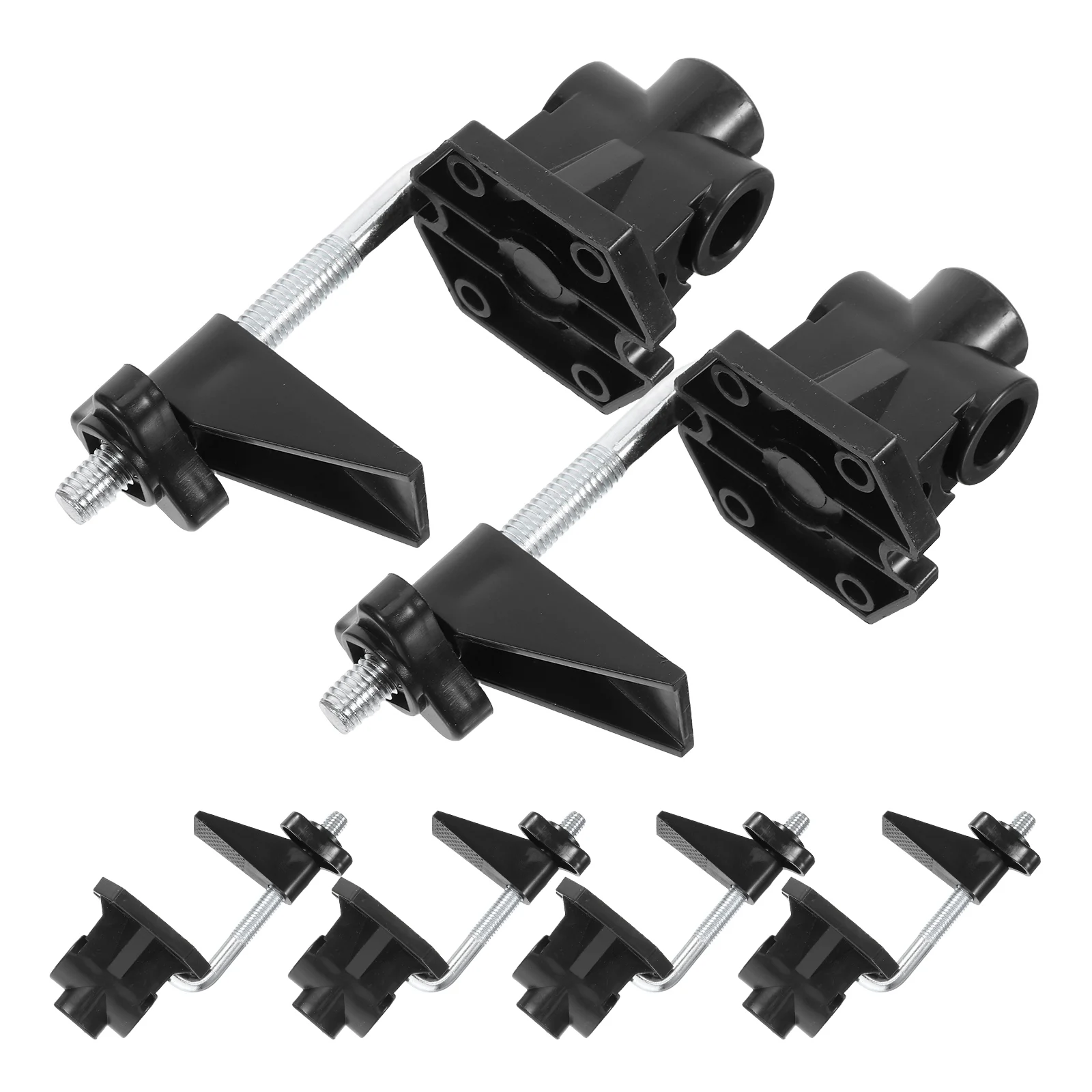 

Desk Lamp Mount Holder 6pcs Metal Clamp Bracket for Light Swing Arm Drafting Lamp Clip On Student Study Desk Fixture